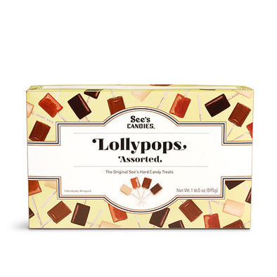 See's Candies Lollypops Box Assorted